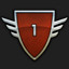Renowned Pilot. Steel badge