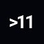 Höher als 11